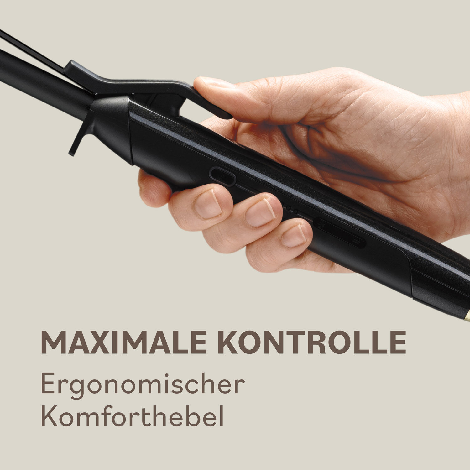 Lockenstab mit Klammer - &Oslash; 13mm